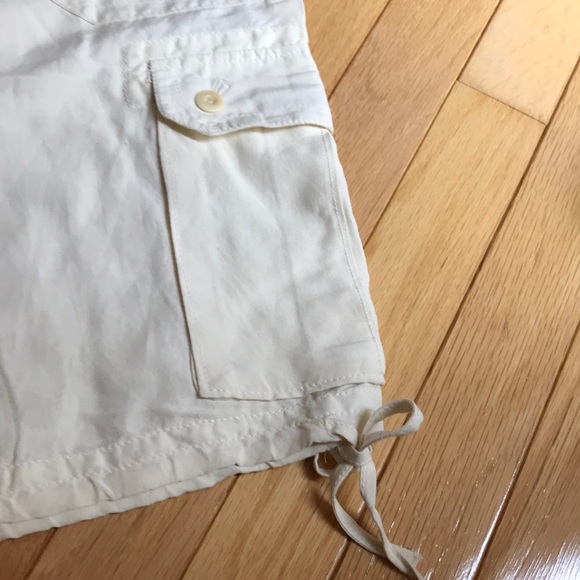 GAP NEW CARGO pants in LINEN SILK